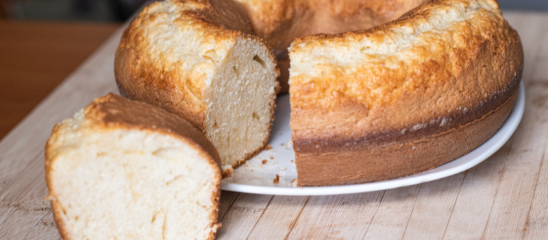 Cake koolhydraatarm: rijk aan smaak en super met vers fruit