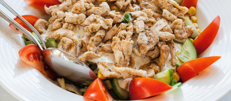 Koolhydraatarme shoarma schotel maken