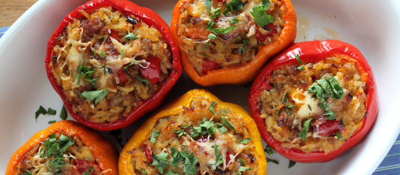 Koolhydraatarme gevulde paprika: lekkerste smaaksensatie uit de oven!