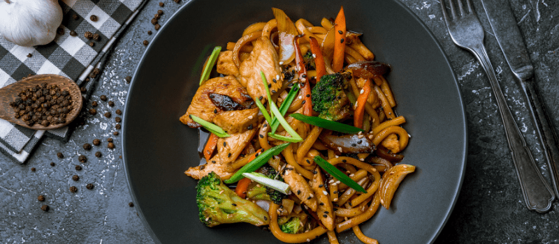 Wok recept met kip: lekker, eenvoudige koolhydraatarme maaltijd