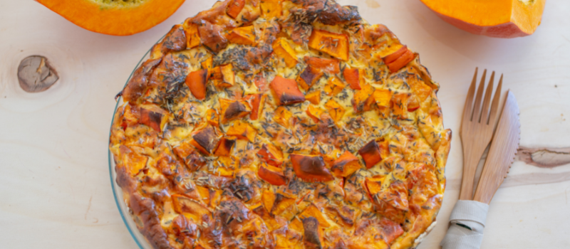Winterse quiche met pompoen: een heerlijke hartige taart