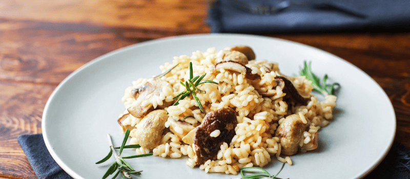 Risotto recept champignons maken